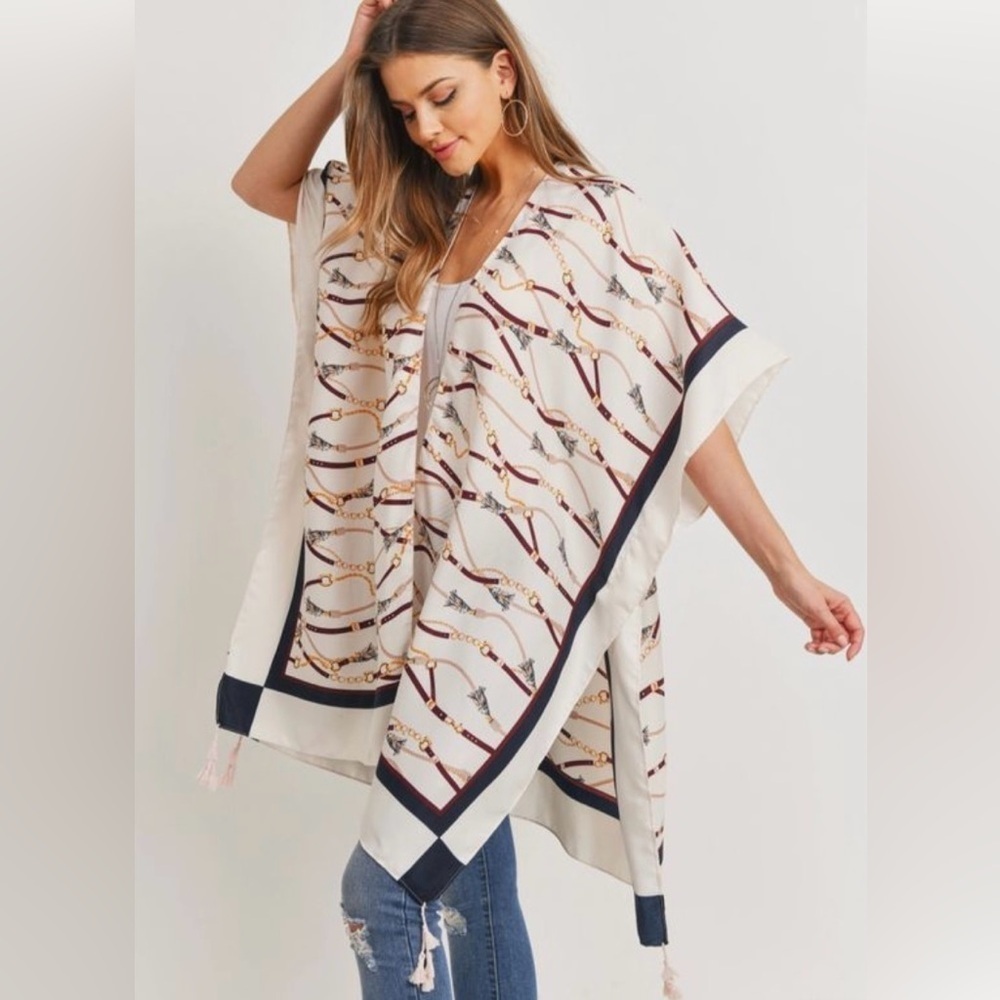 Women’s Riah Fashion Open Short Sleeve Kimono